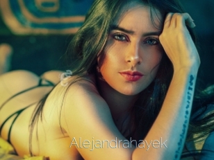 alejandrahayek Elle se Gode