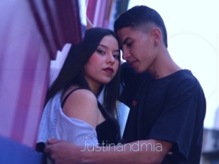 justinandmia Elle se Gode